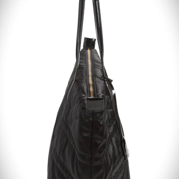 KURT GEIGER Recycled Union Jack Shopper Tote Bag in Black - Picture 4 of 8